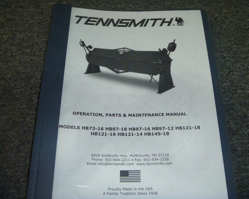 Tennsmith hb97 hand brake - tennsmith, hb97-18