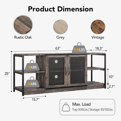 Tv armoire stand - , mesh