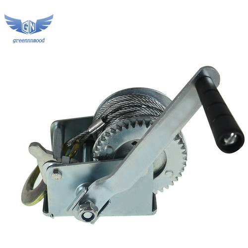 Crank winch 800lbs heavy - crank,