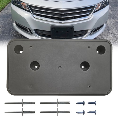 Front bumper license - bumper, plate