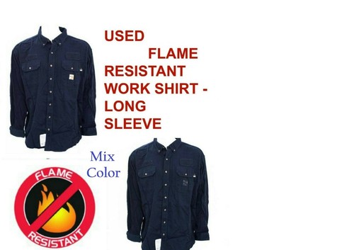 Used flame resistant work - flame,