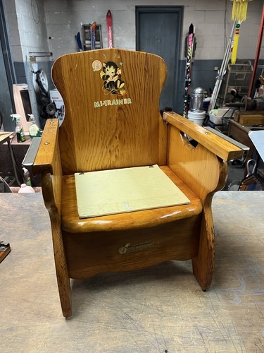 Vintage trainer potty chair - trainer,
