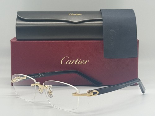 New cartier ct0048o - cartier, gold