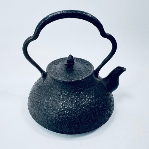 Vintage japanese teapot cast - teapot,