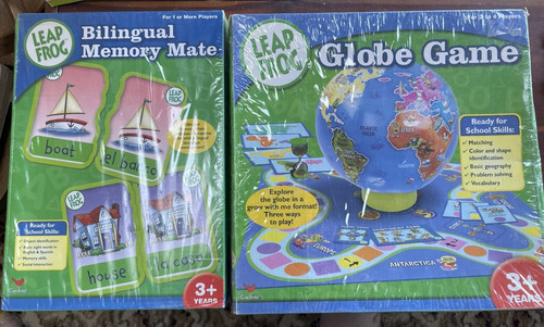 Leap frog globe game - frog, and