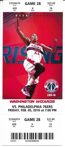 Washington wizards sixers - washington,