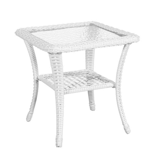 Outdoor wicker side table - outdoor,