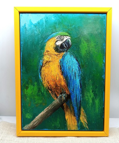 Original oil painting signed - original,