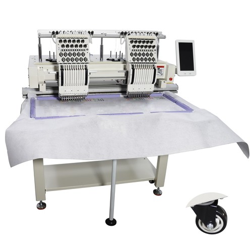 Two head needle embroidery - head,