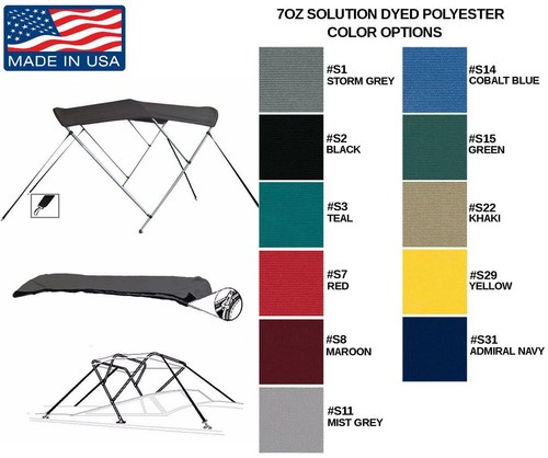 6oz boat bimini top - 7.6oz,