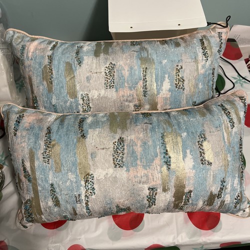 Artistic accents pillows blue - accents,