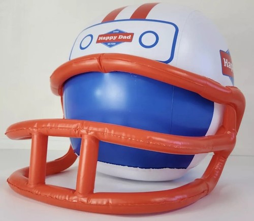 Happy dad inflatable football - happy,