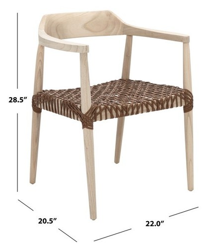 Safavieh munro lther - lther, woven