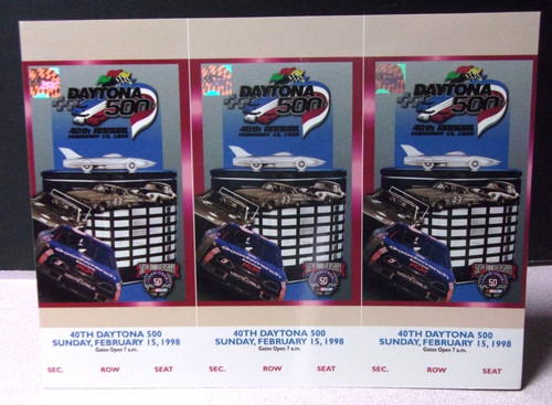 Rare vtg uncut 1998 daytona - rare,