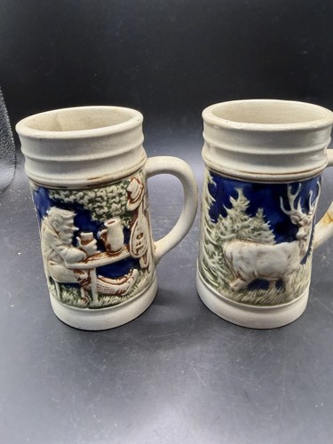 Vintage german beer steins - 2,