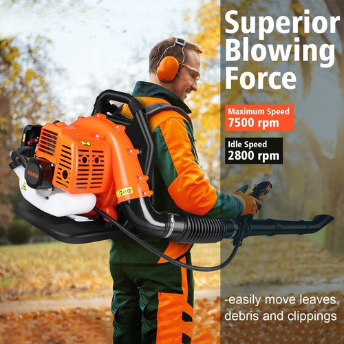 New backpack leaf blower - new, gas