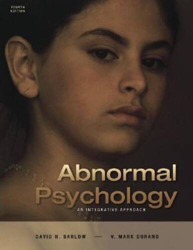 Abnormal psychology an - abnormal, psychology: