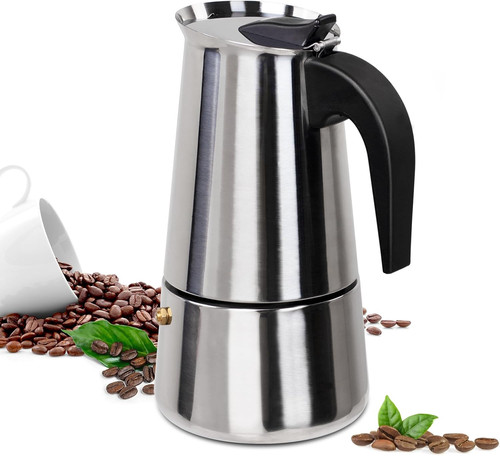 Cup moka pot stainless - moka,