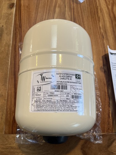 Potable water expansion tank - potable,
