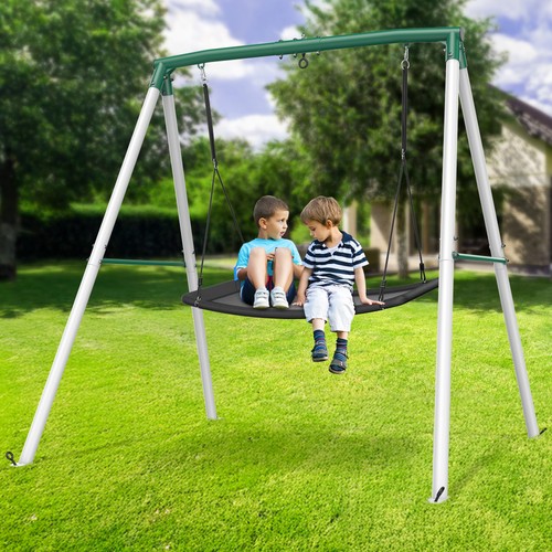 Trekassy metal swing set - metal, with