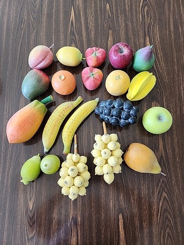 Fake faux fruit mixed lot - faux,