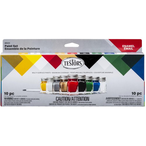 281231 enamel paint set - 281231, set,