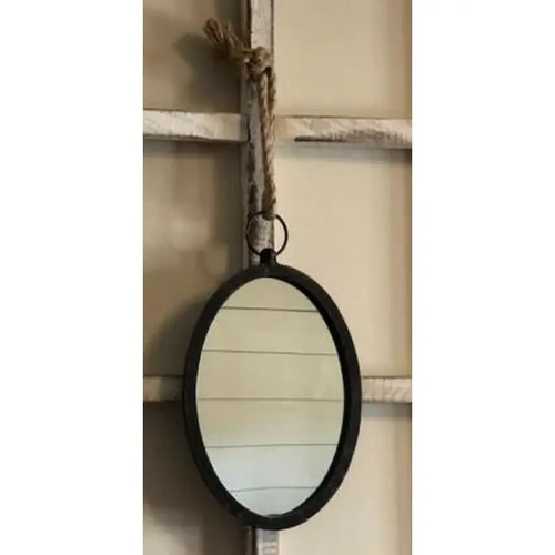 Oval brown metal - 13.5", 9"