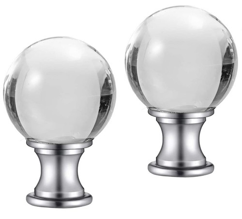 Pack lamp finials glass - lamp,