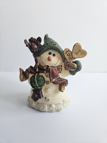 Vintage ganz sparkle - vintage, snowman