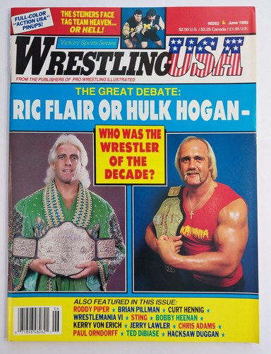 Wrestling usa june 1990 - wrestling,