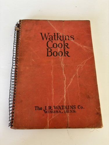 1936 watkins cook book - cook, j.r