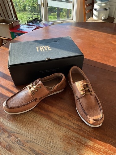 New frye briggs boat - new, shoes