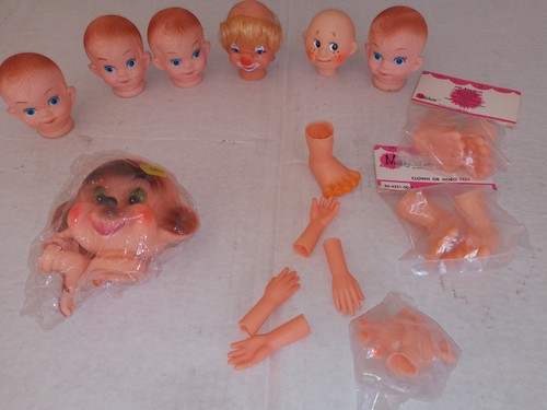 Lot old stock vintage doll - vintage,