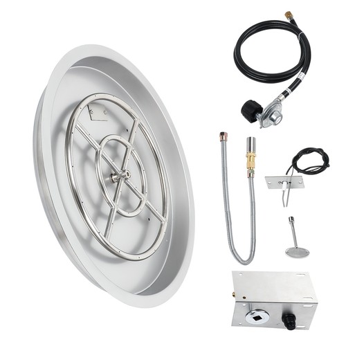 Fire pit ring burner - pit,