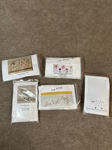 Needlepoint kits lot sandy - kits,