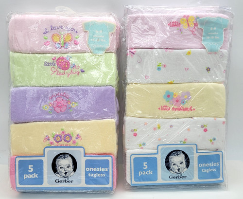 Gerber baby girl tagless - gerber,