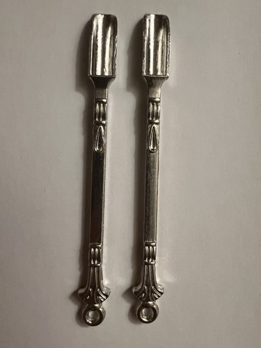 Piece mini metal - 2, spoons