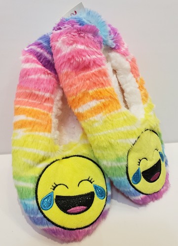 Justice girl emoji slippers - justice,