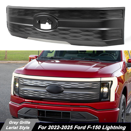Grey gray grille assembly - grey,
