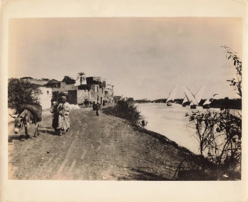 Imbaba village egypt c1917 - egypt,