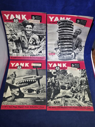 Lot vintage 1944 yank the - 1944,