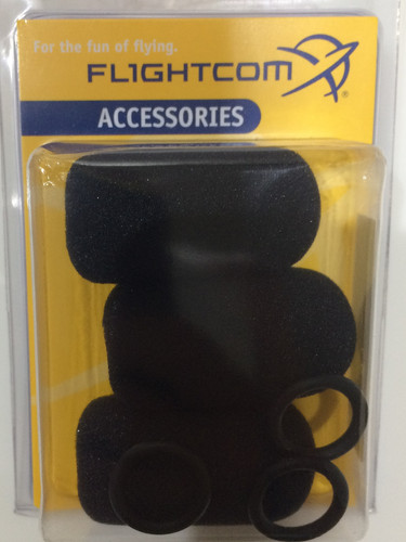 New flightcom aviation mic - new,