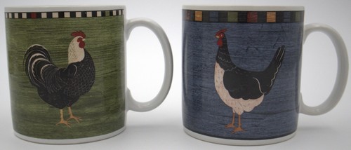 Warren kimble rooster mugs - warren, set