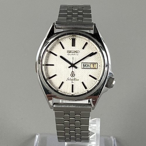 Seiko silver wave mens watch - seiko,