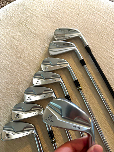 Miura 502 blade iron set - miura,