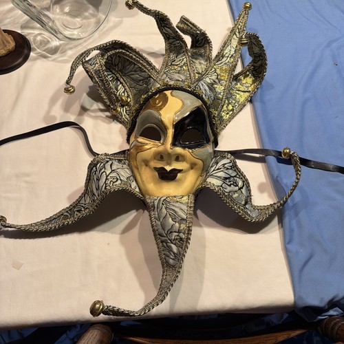 Full size hand painted jester - size,