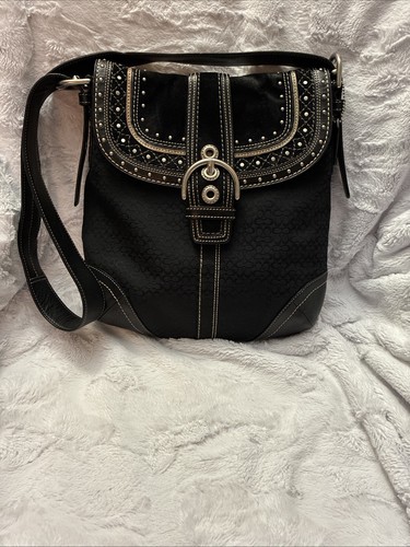 Coach black soho signature - coach,