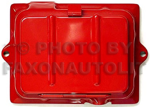 New red battery box cover - new,