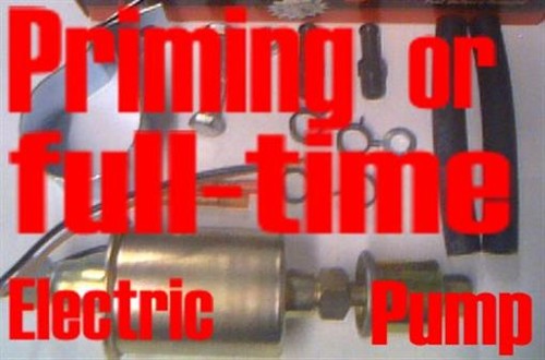 Electric priming main - electric, priming/main