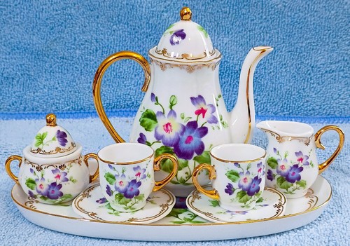 Vintage miniature porcelain - miniature,